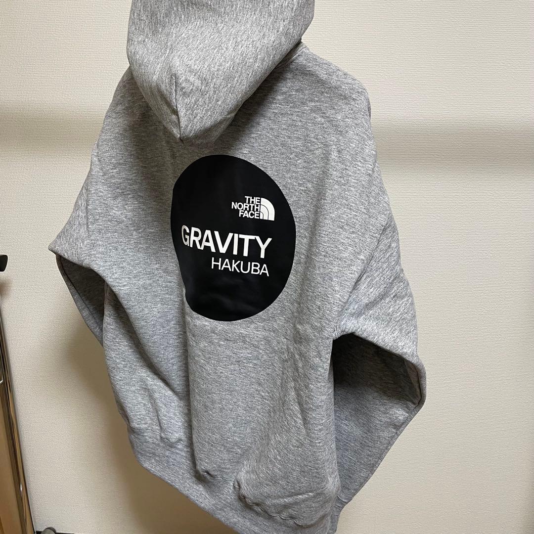 ノースフェイス GRAVITY白馬限定フーディ【Lサイズ】パーカー グレー