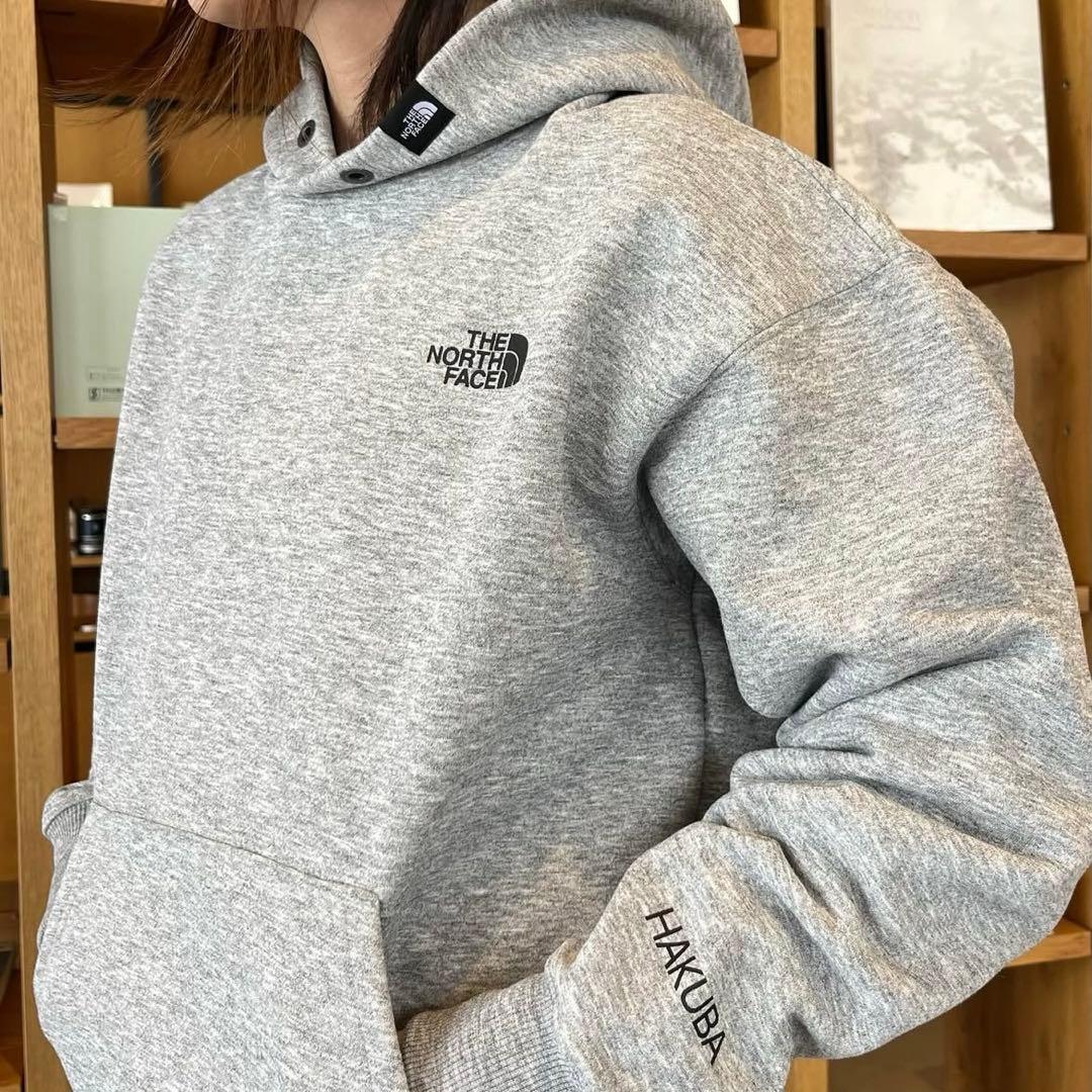 ノースフェイス GRAVITY白馬限定フーディ【Lサイズ】パーカー グレー