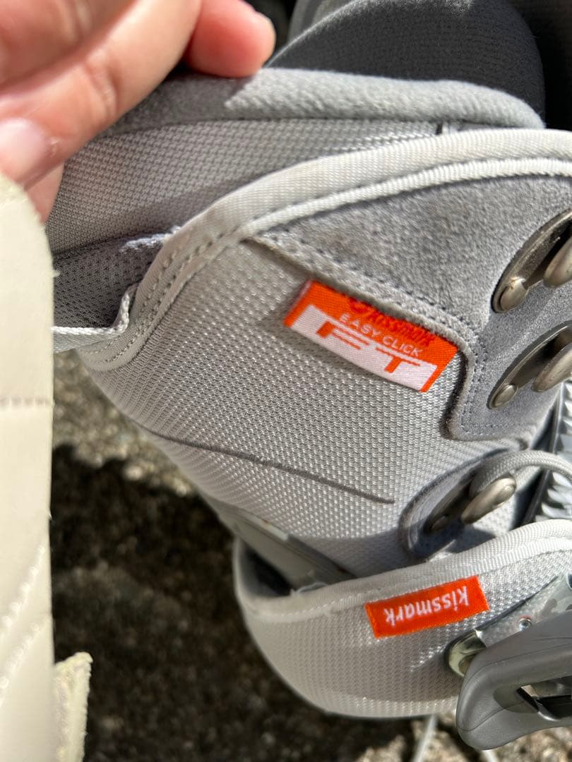 kissmark ステップイン　ビンディング　ブーツボードセット　中古　スノボ