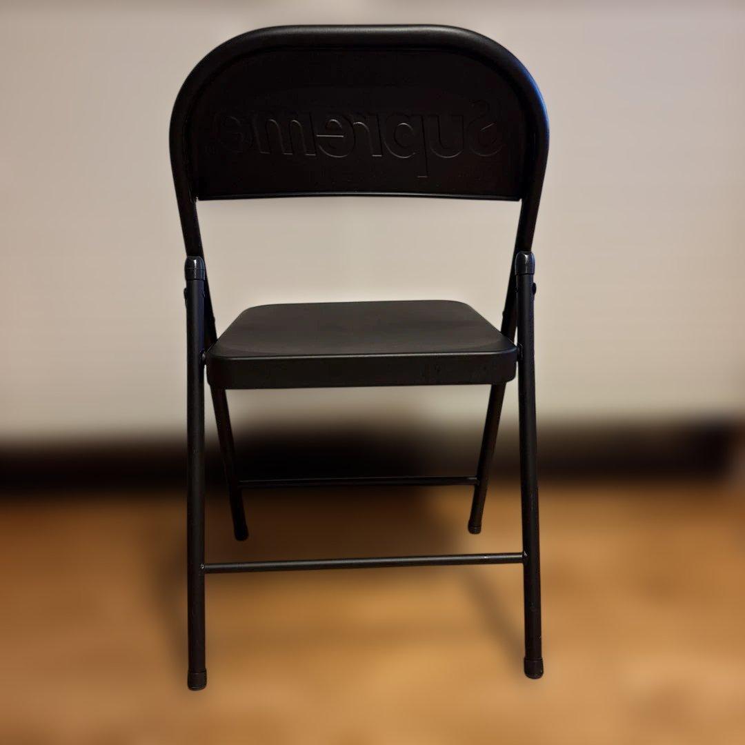 椅子 supreme l Folding Chair Black