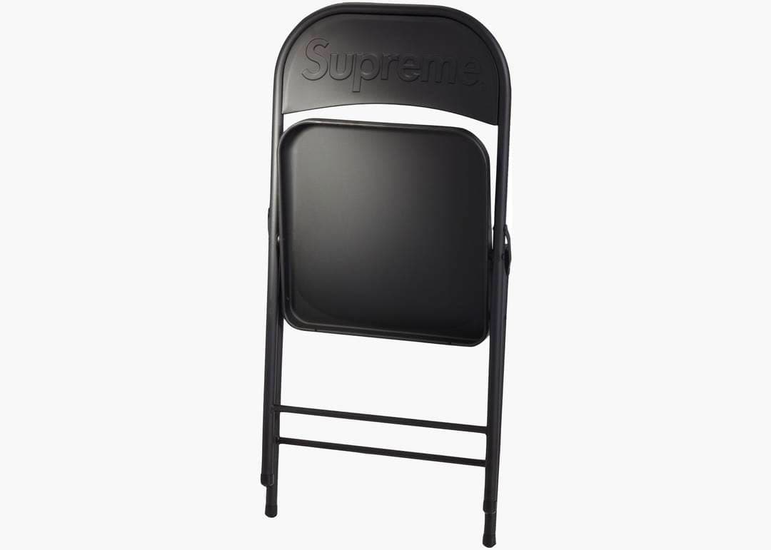 椅子 supreme l Folding Chair Black