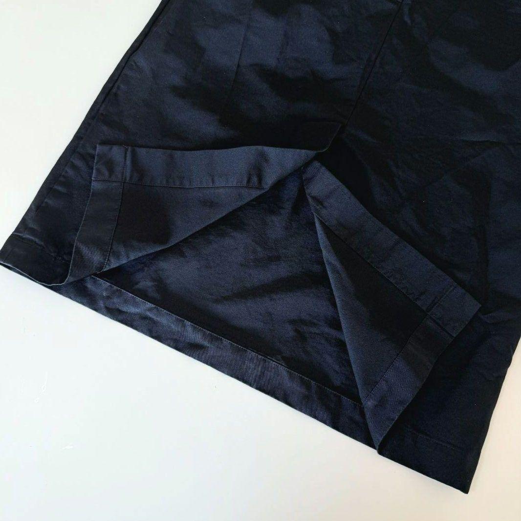 【美品】コムデギャルソン コムコム タイトスカート ポリ 縮絨 黒 S