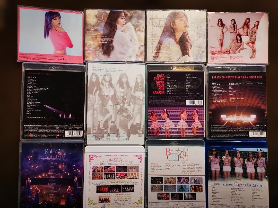 KARA CDアルバム　シングル・DVD ブルーレイなど大量セット