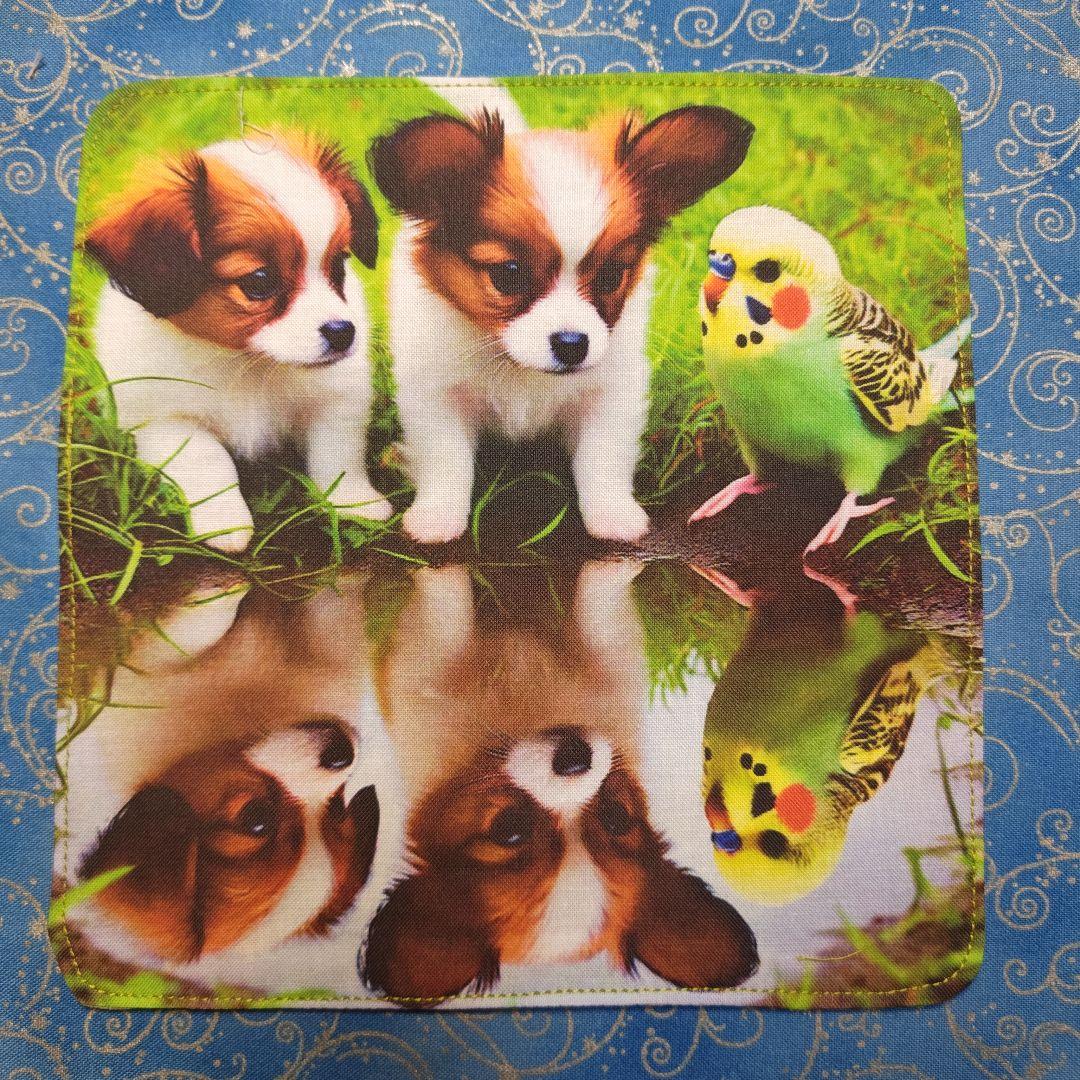 アロママ ハンカチ　パグちゃん　ダックス 柄　28枚