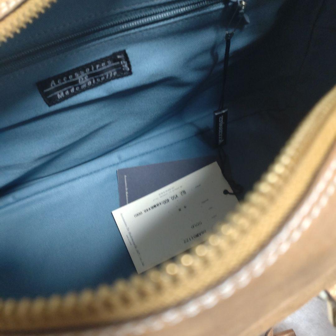 【新品札付き】【66％off】　ADMJ ボストンバック ゴールド ¥50400