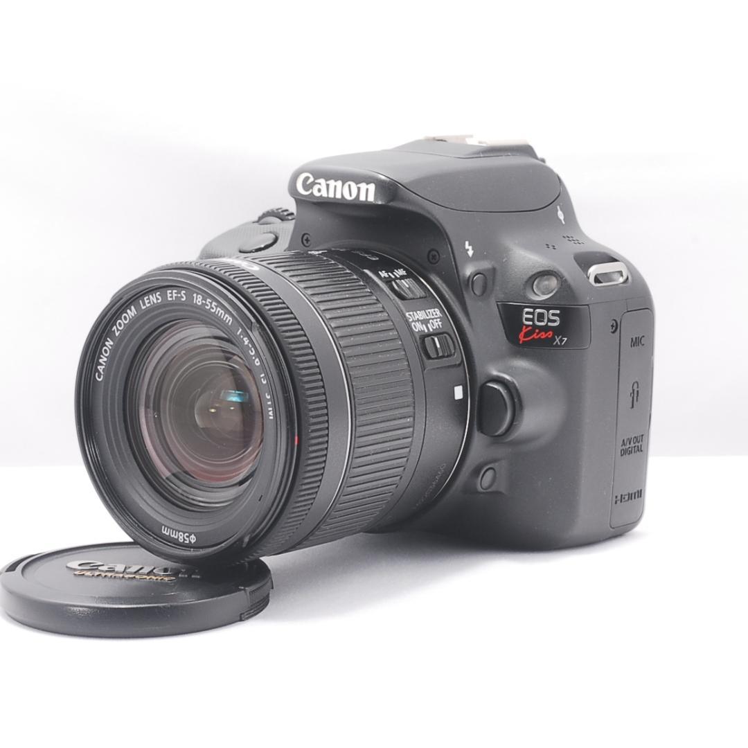 【動画対応高性能レンズ】Canon kiss X７ スマホ転送✨バック付き✨