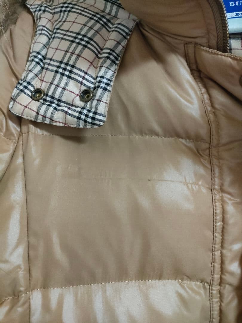 【BURBERRY　BLUE LABEL】ダウンジャケット