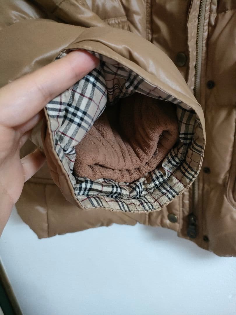 【BURBERRY　BLUE LABEL】ダウンジャケット