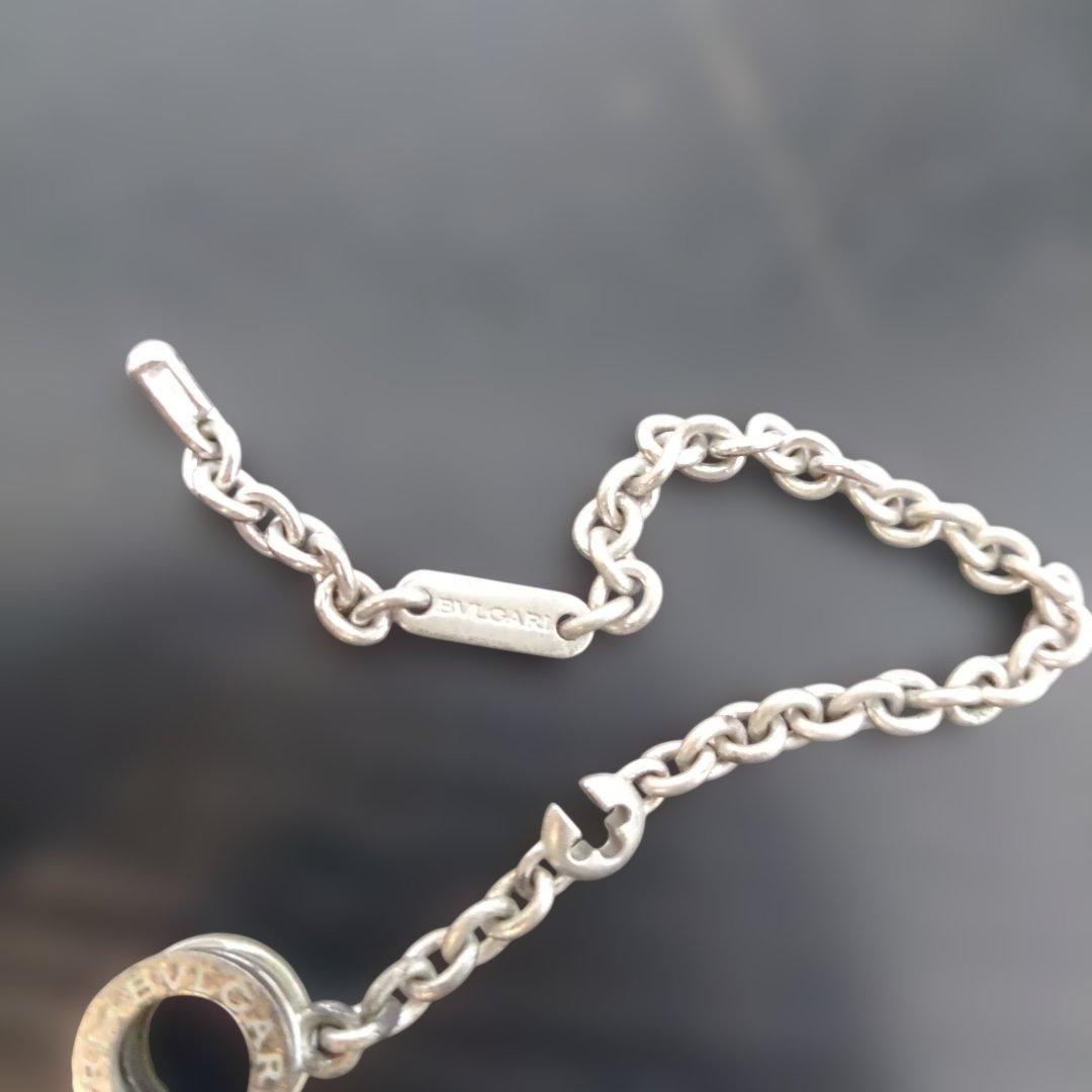 VMPD7-1116-28 ブルガリ シルバー チェーンブレスレット SV925