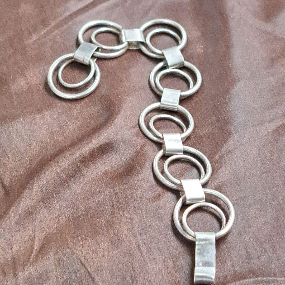 Silver 835 Round-Link Bracelet 一点物