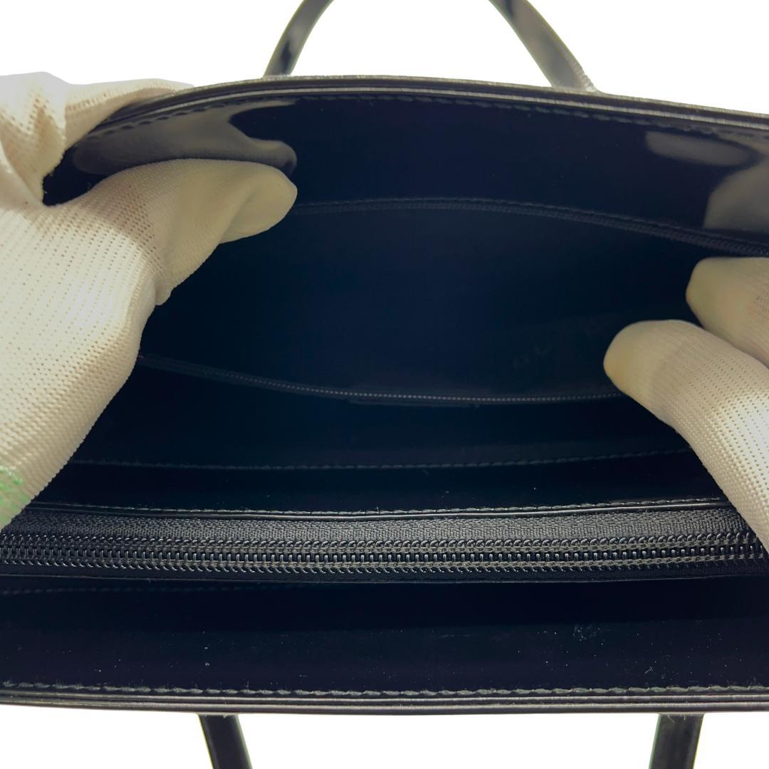 GUCCI グッチ パテントレザー トートバッグ エナメル