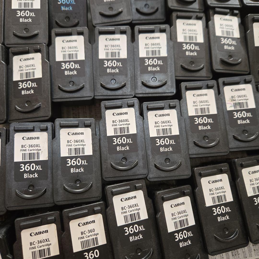 空き容器　Canon 361　360 インクカートリッジ