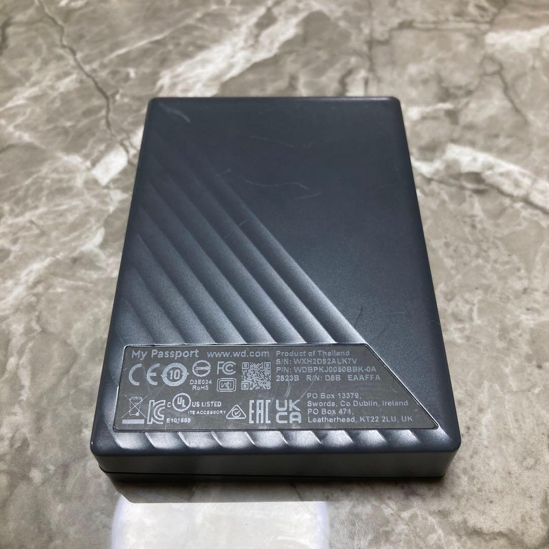 WD My Passport 5TB 外付けHDDWDBPKJ0050BBK