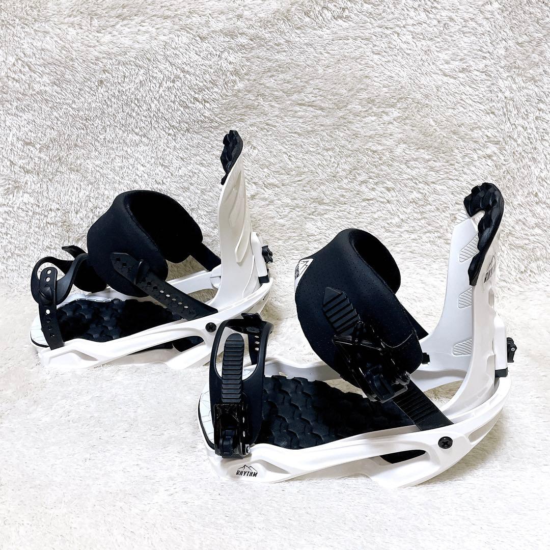 美品 SALOMON サロモン リズム バインディング ビンディング M 白