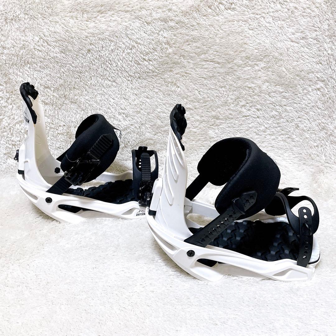 美品 SALOMON サロモン リズム バインディング ビンディング M 白