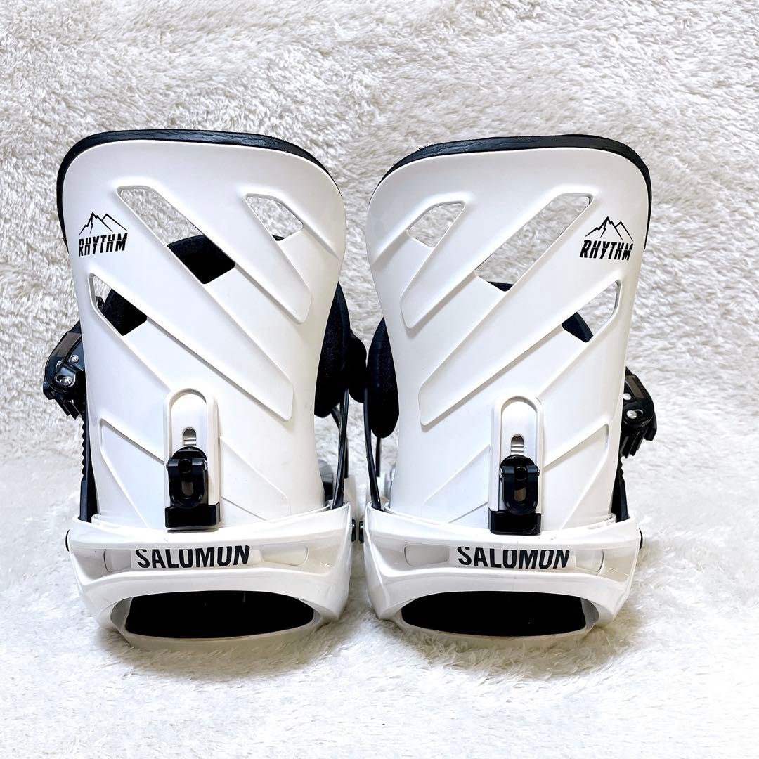 美品 SALOMON サロモン リズム バインディング ビンディング M 白
