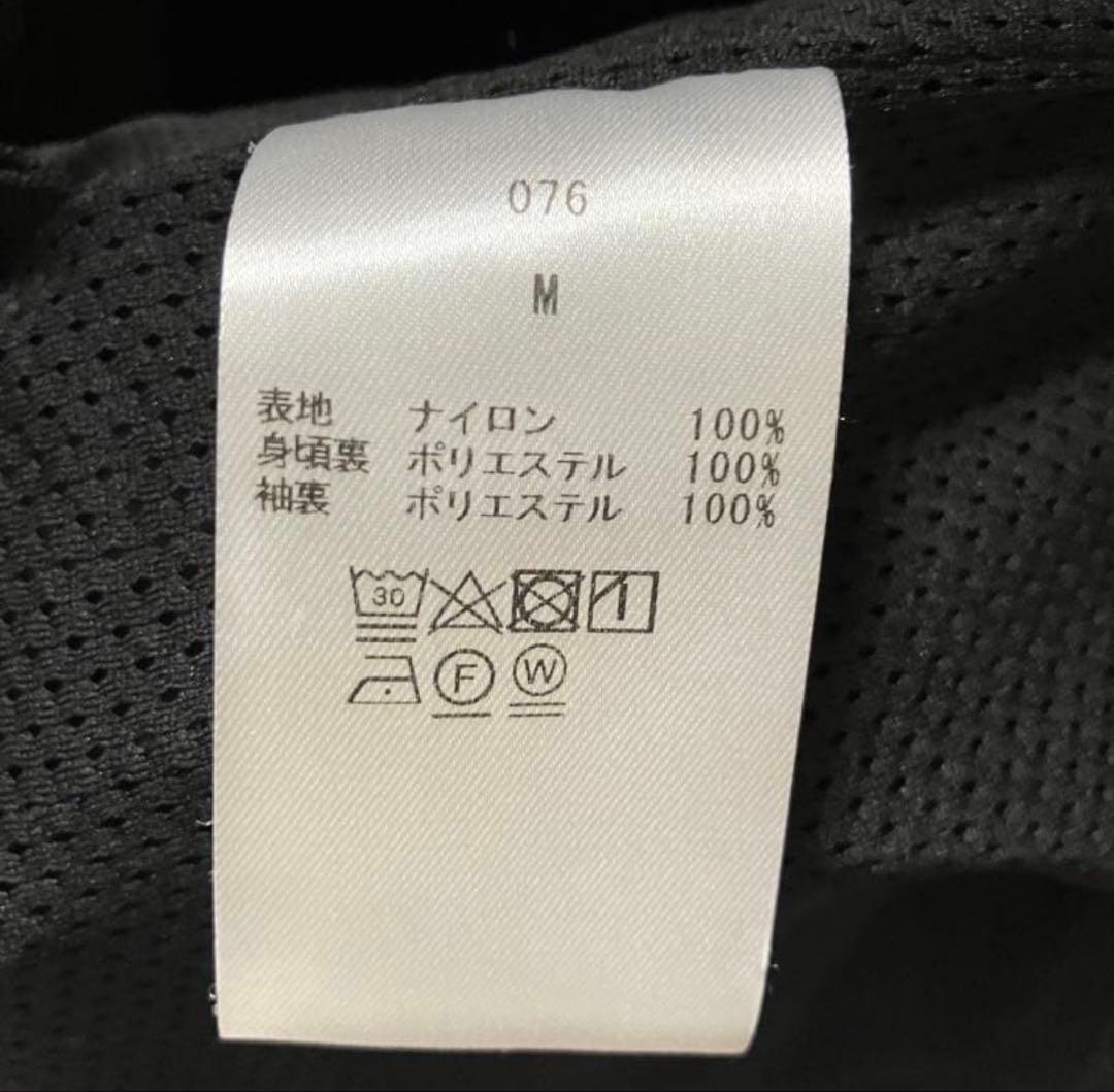 OVY ナイロンジップアップジャケット　スミクロ　KAJA