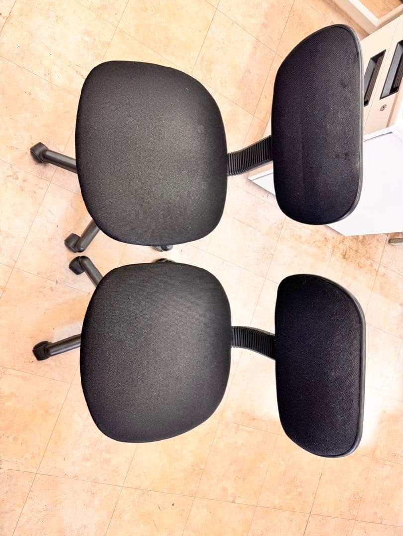 オフィス デスク 鍵付き 引き取り限定 専用 3台セット