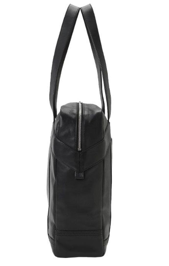 吉田カバン　PORTER　LUGGAGE LABEL 　黒　レザー　トートバッグ