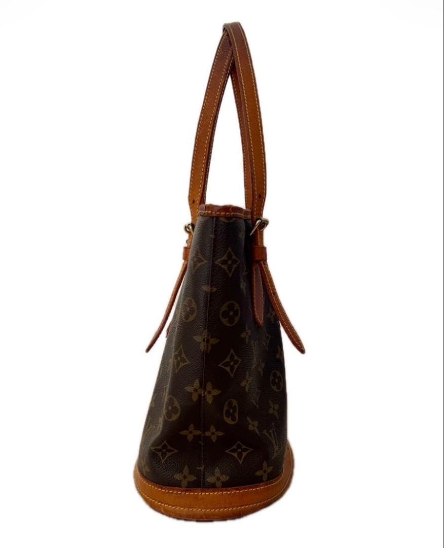LOUIS VUITTON PM バケット ハンドバッグ ポーチ付 モノグラム
