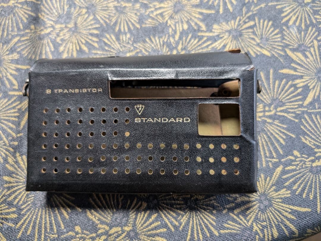 トランジスタ　ラジオ　スタンダードMODEL No.SR-H750　整備品