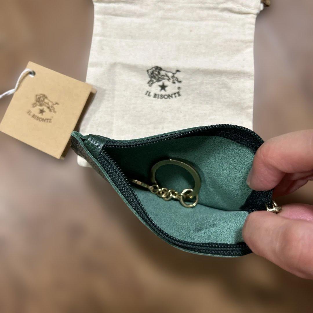 専用⭐︎IL BISONTE グリーン ケース　新品