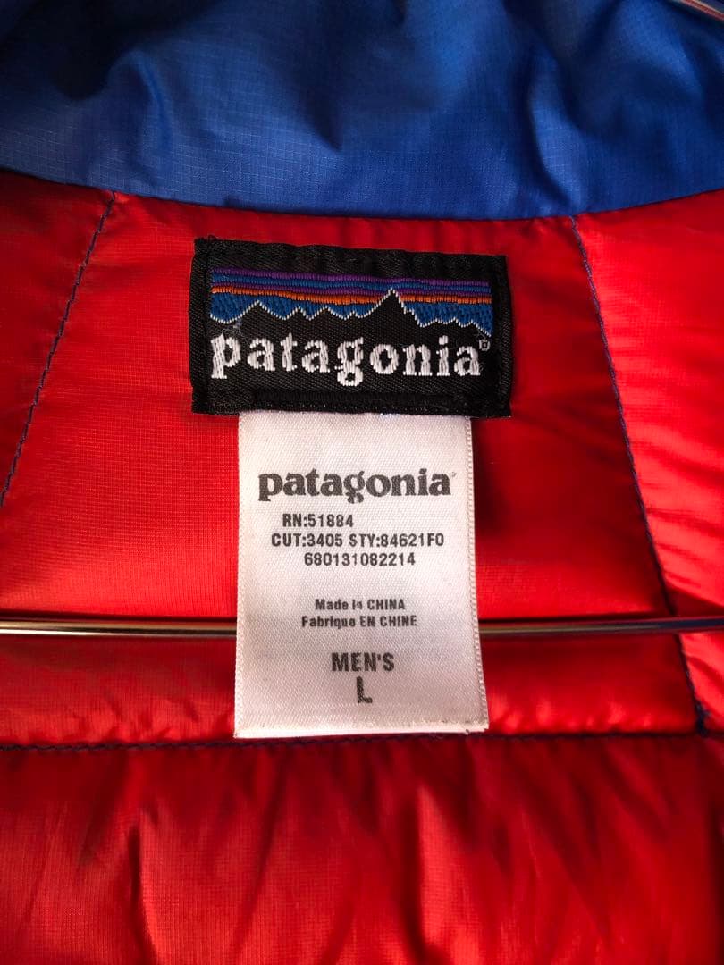 激レア！着てるだけでオシャレ確定！ヴィンテージブルー！パタゴニアダウンベストL！