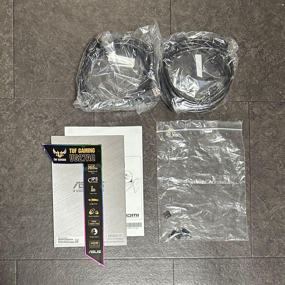 ASUS TUF GAMING VG27 A （27インチWQHD）