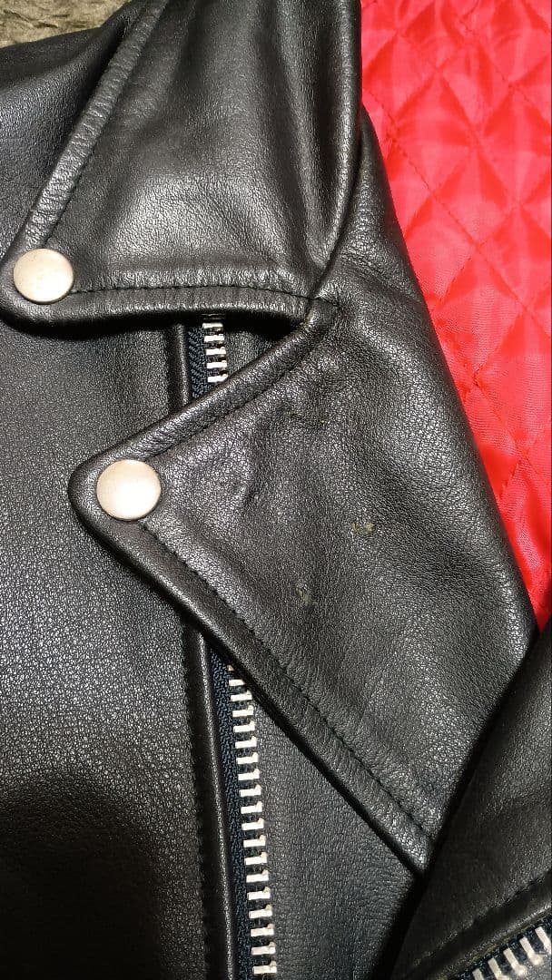 KAKUISHI (HORN WORKS) ダブルライダースジャケット 牛革