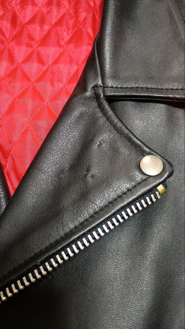 KAKUISHI (HORN WORKS) ダブルライダースジャケット 牛革