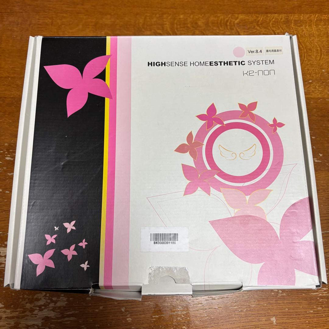 ケノン Ver.8.4 スーパープレミアムカートリッジ付き 脱毛器 kenon