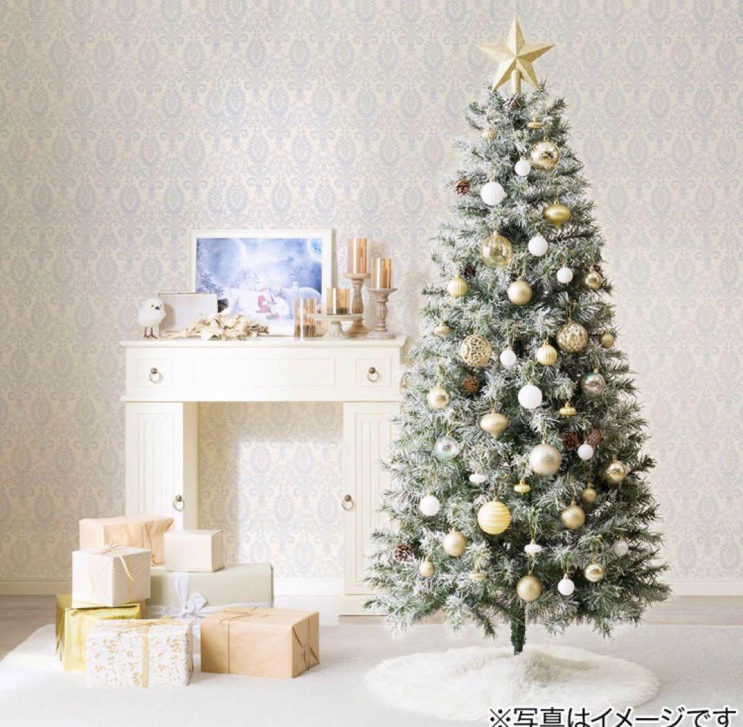 180cm ニトリ　クリスマスツリー、オーナメント一式