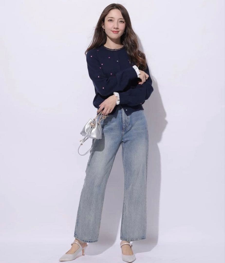 Apuweiser-riche アプワイザーリッシェ SLIMストレートデニム