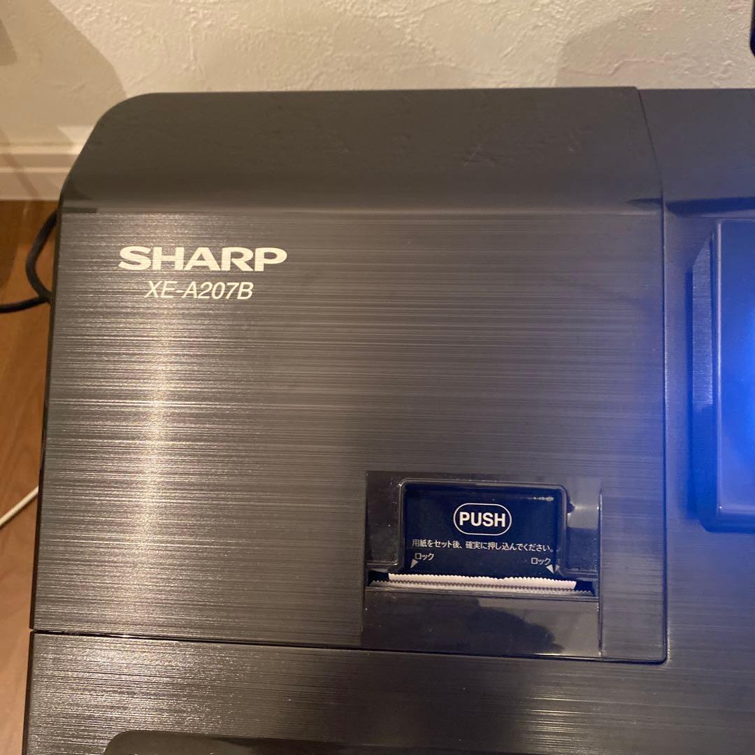 【送料無料】SHARP レジスター　XE-A207B