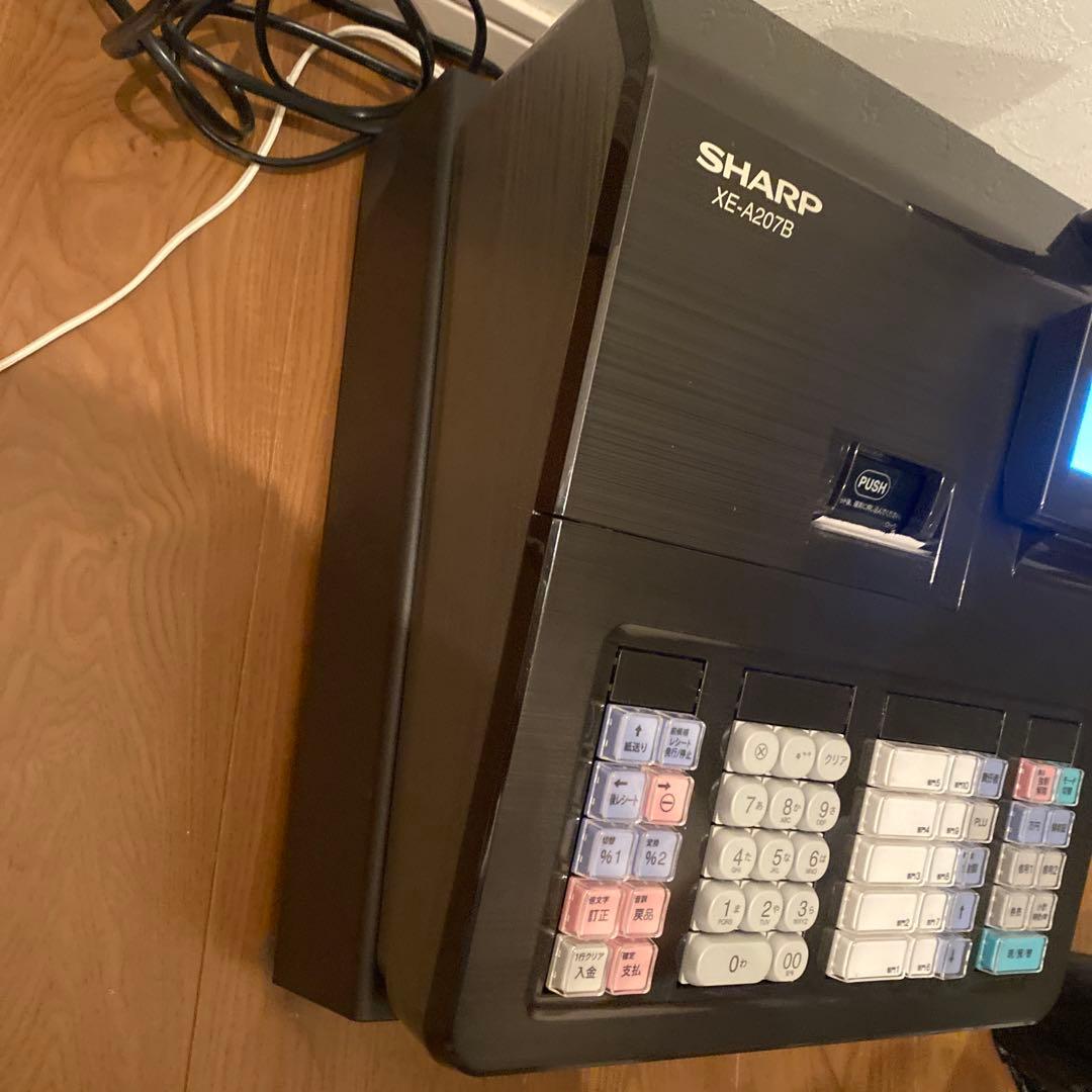 【送料無料】SHARP レジスター　XE-A207B