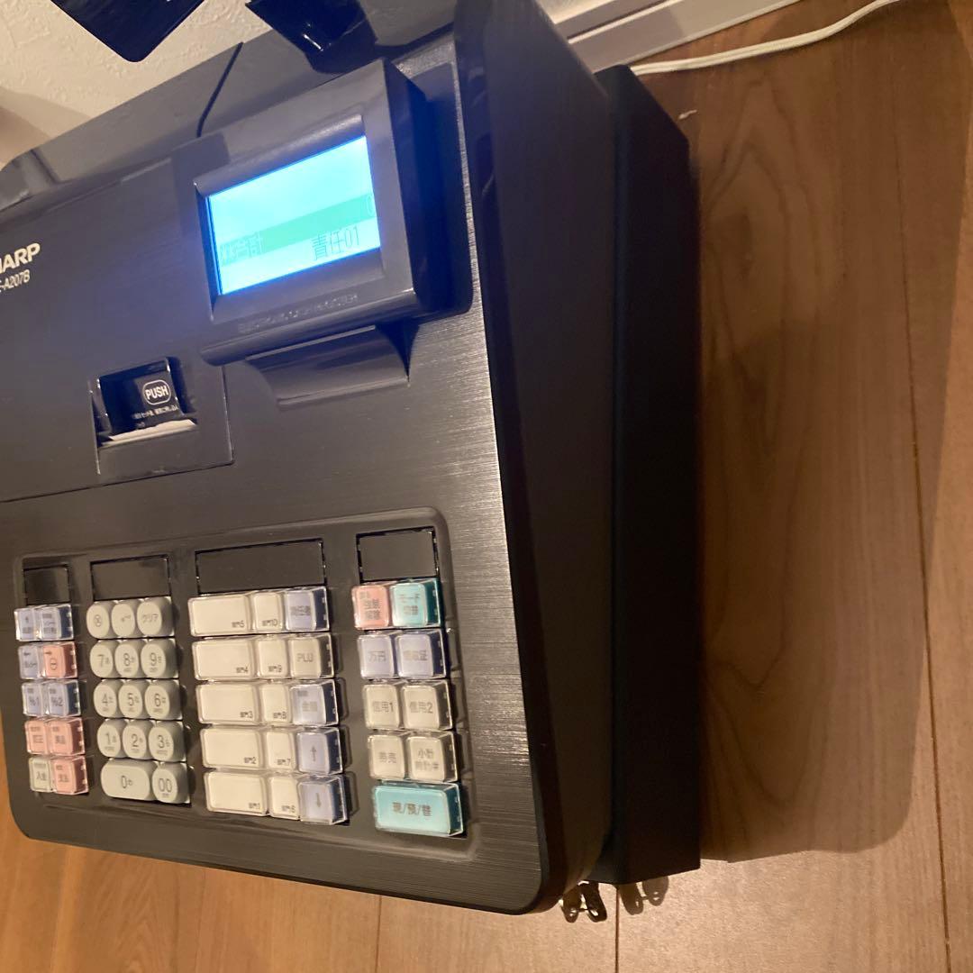 【送料無料】SHARP レジスター　XE-A207B