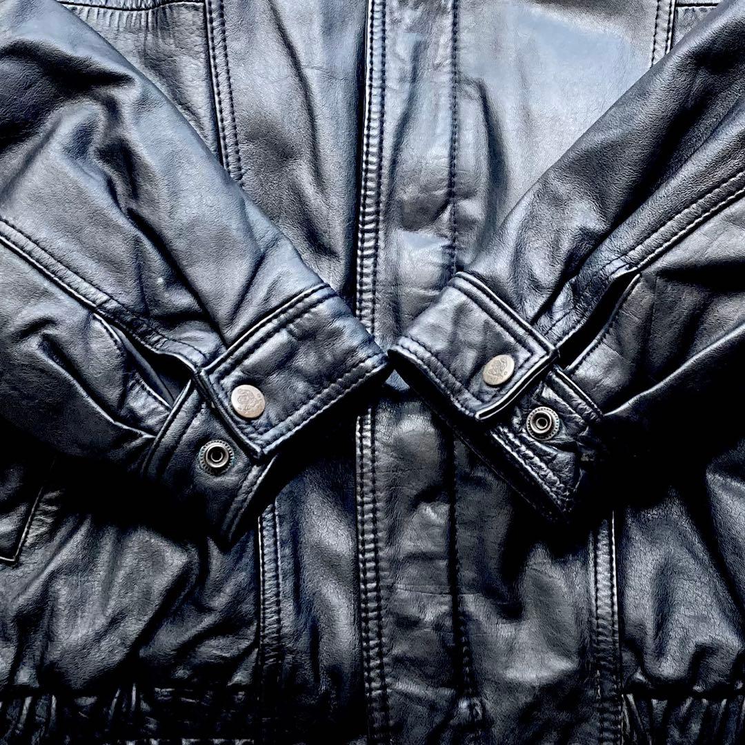 ジャケット・アウター 80sarchive valentino leather bomber jkt