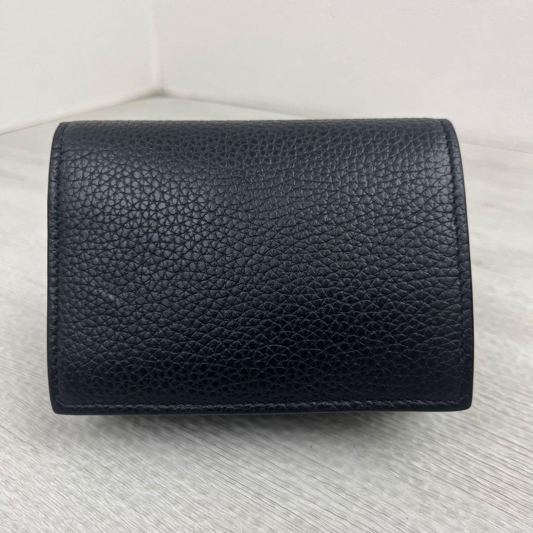 美品✨ ディオール 名刺入れ ビジネスカードホルダー ロゴ金具 ブラック