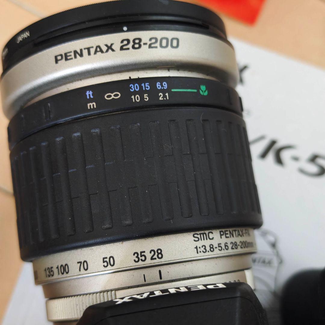 【動作確認済】 PENTAX K-5 IIs カメラ本体とズームレンズのセット