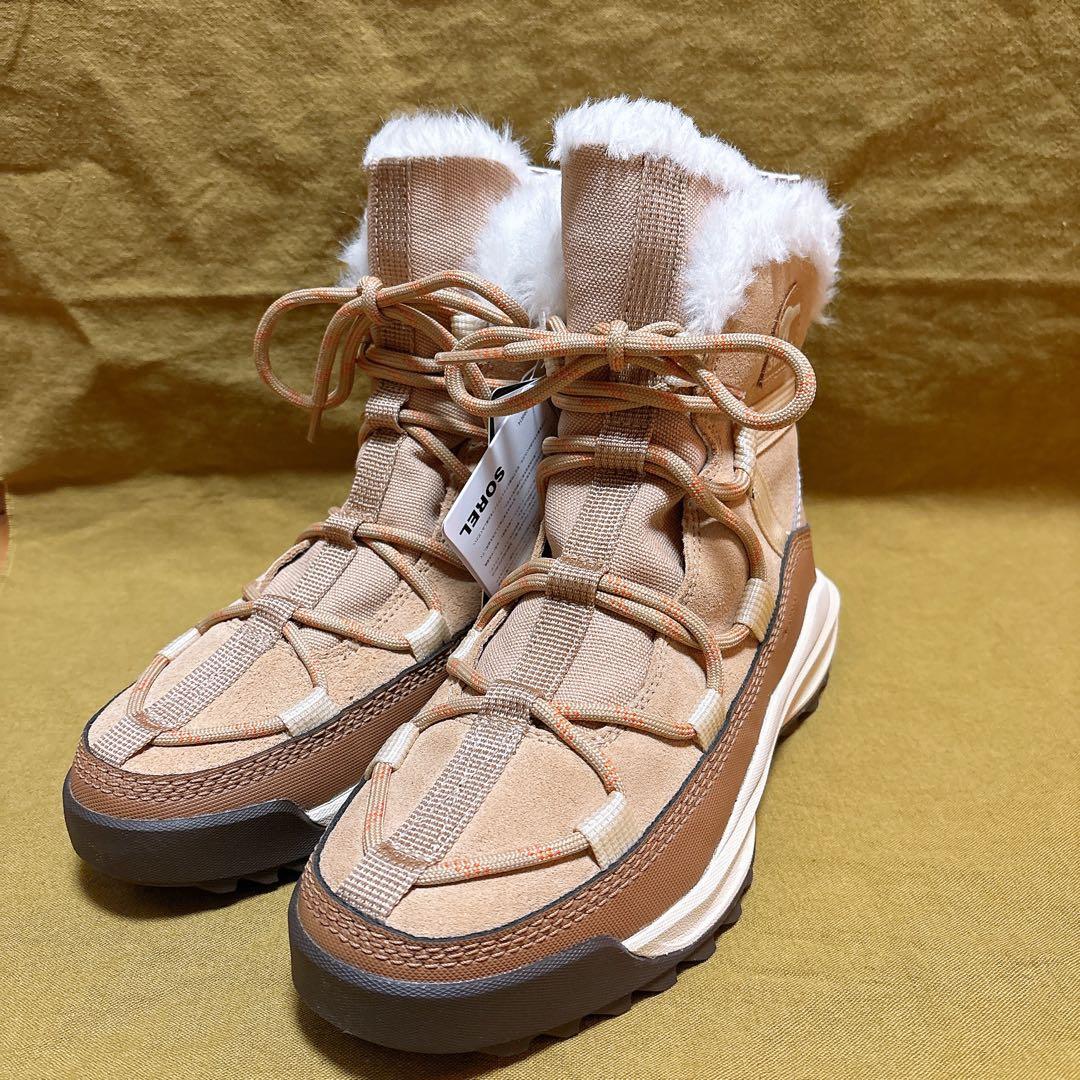 新品 SOREL ウインターブーツ　サンドベージュ 25cm