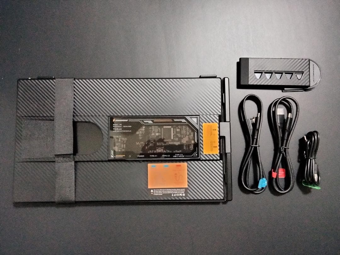 新品未使用 デュアルモニター 15.6インチ 1080P 縦画面 対応に適用