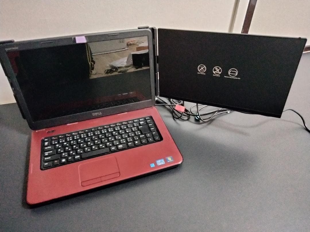 新品未使用 デュアルモニター 15.6インチ 1080P 縦画面 対応に適用