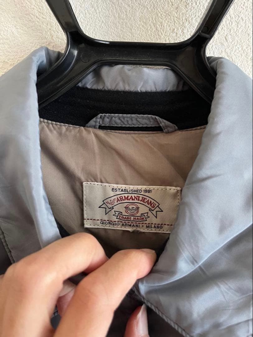 シ*ン様 80s 90s armani jeans 中綿 シャツジャケット