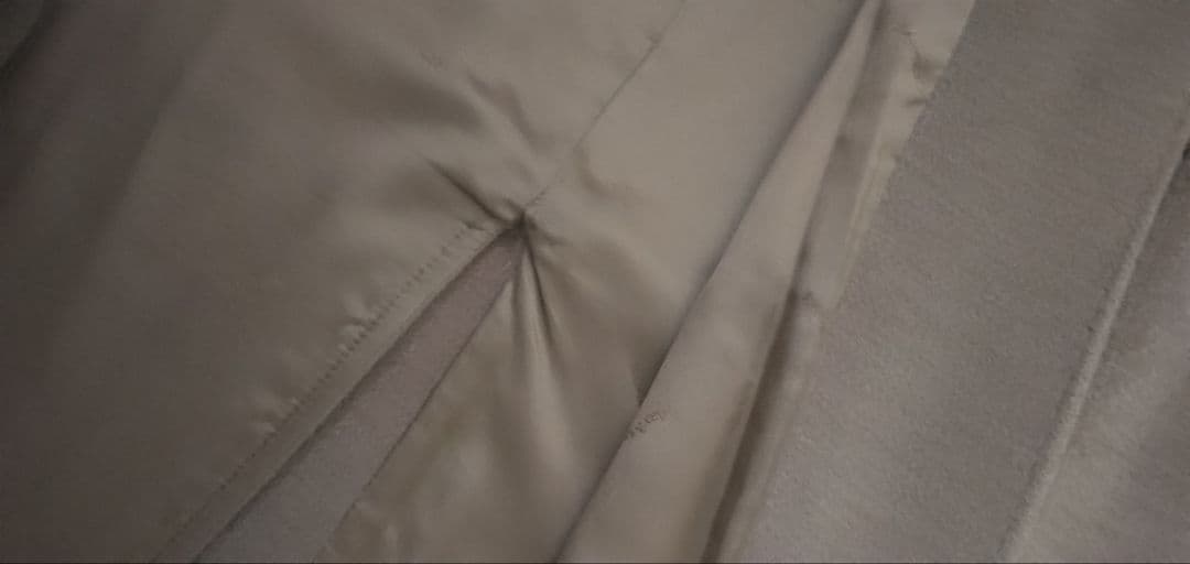 【値下げ】白タグ＊MaxMara＊カシミヤ混　１釦チェスターロングコート３６