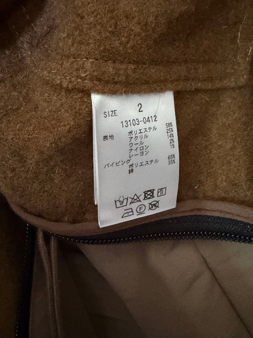 CLANE SIDE OPEN WIDE ANORAKサイズ2