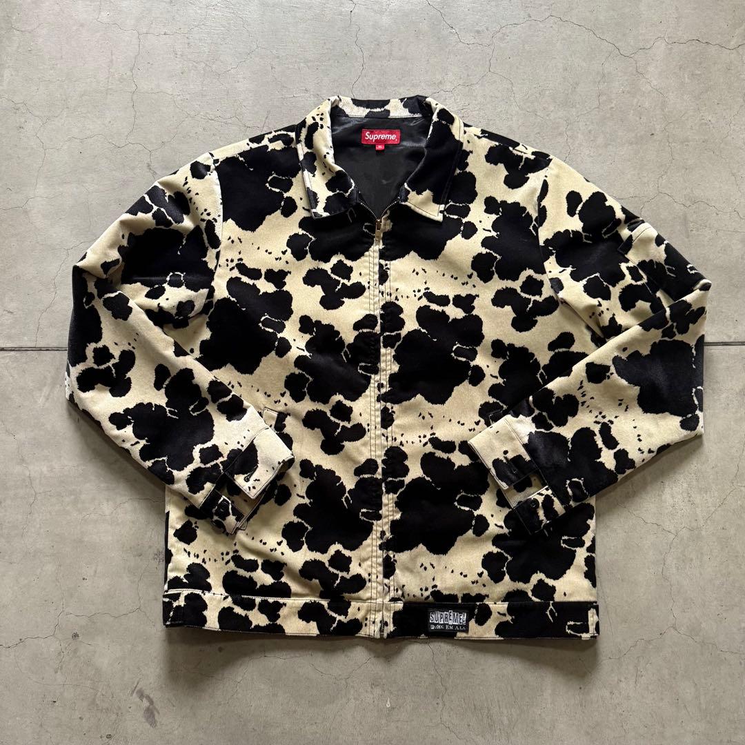 ジャケット・アウター Supreme Velveteen Work Jacket Cow