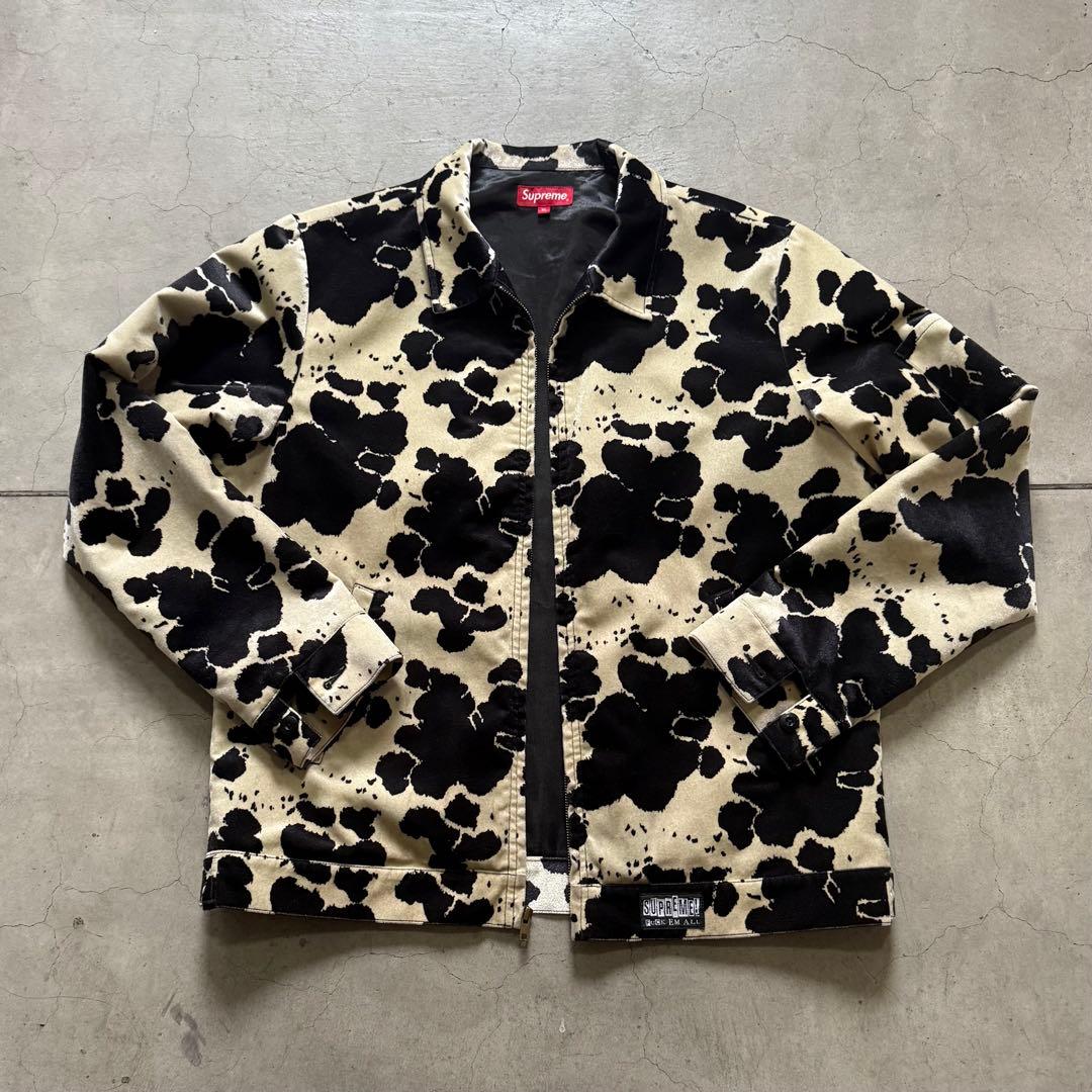 ジャケット・アウター Supreme Velveteen Work Jacket Cow