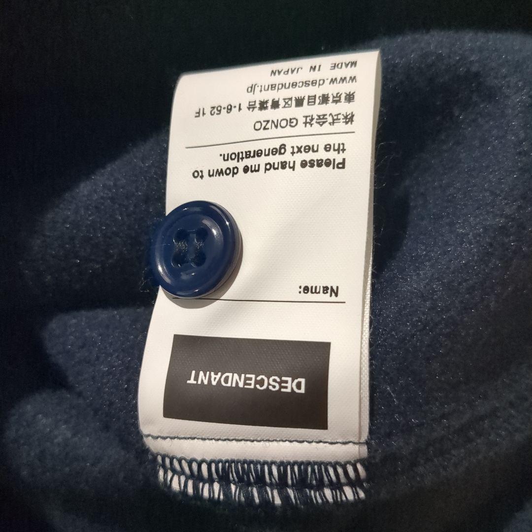 トップス DESCENDANT/CPOC MELTON SHIRT (NAVY)