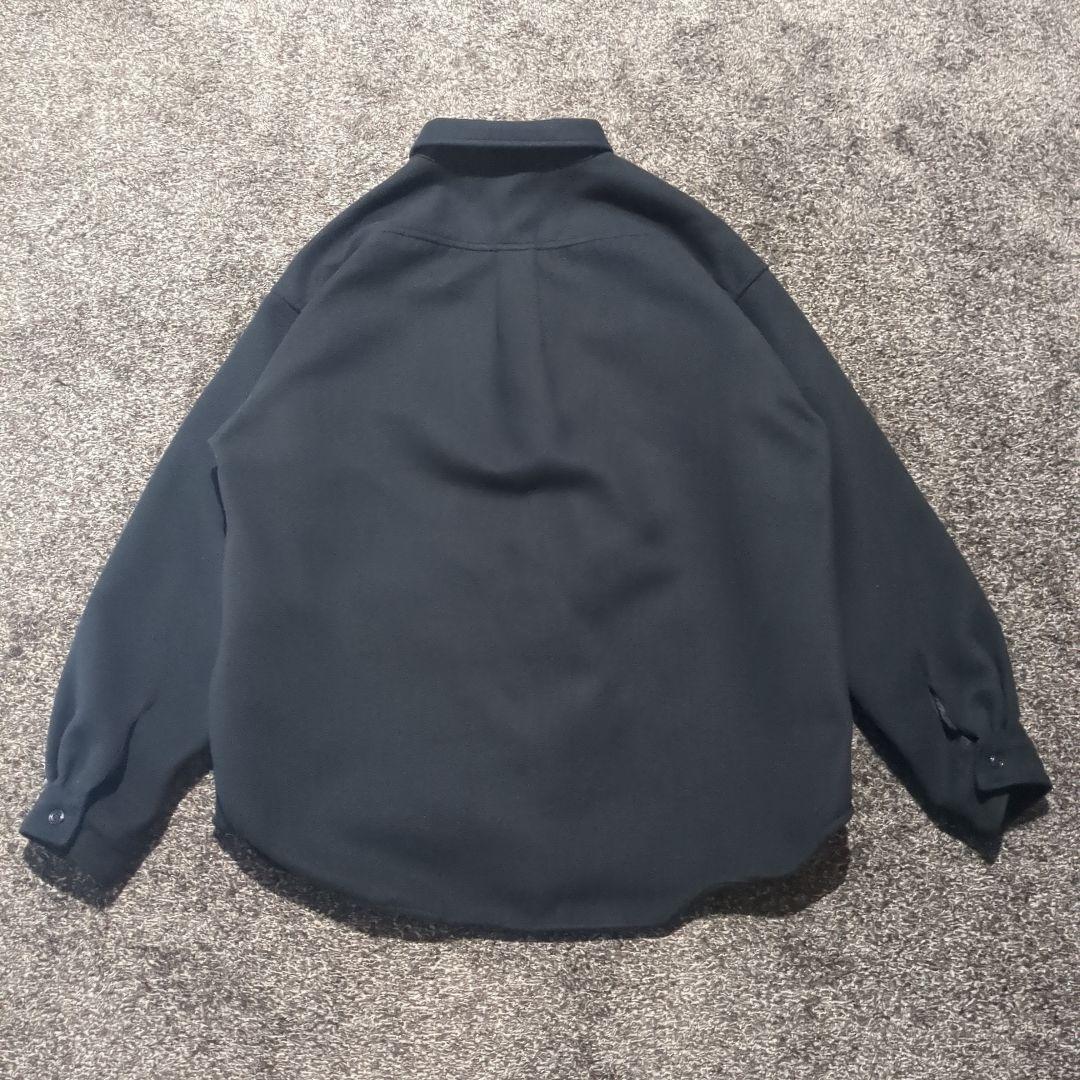 トップス DESCENDANT/CPOC MELTON SHIRT (NAVY)