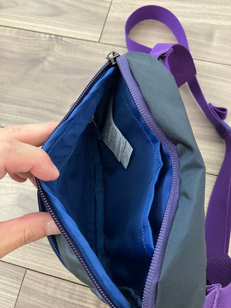 ARC'TERYX ボディバッグ 黒/紫